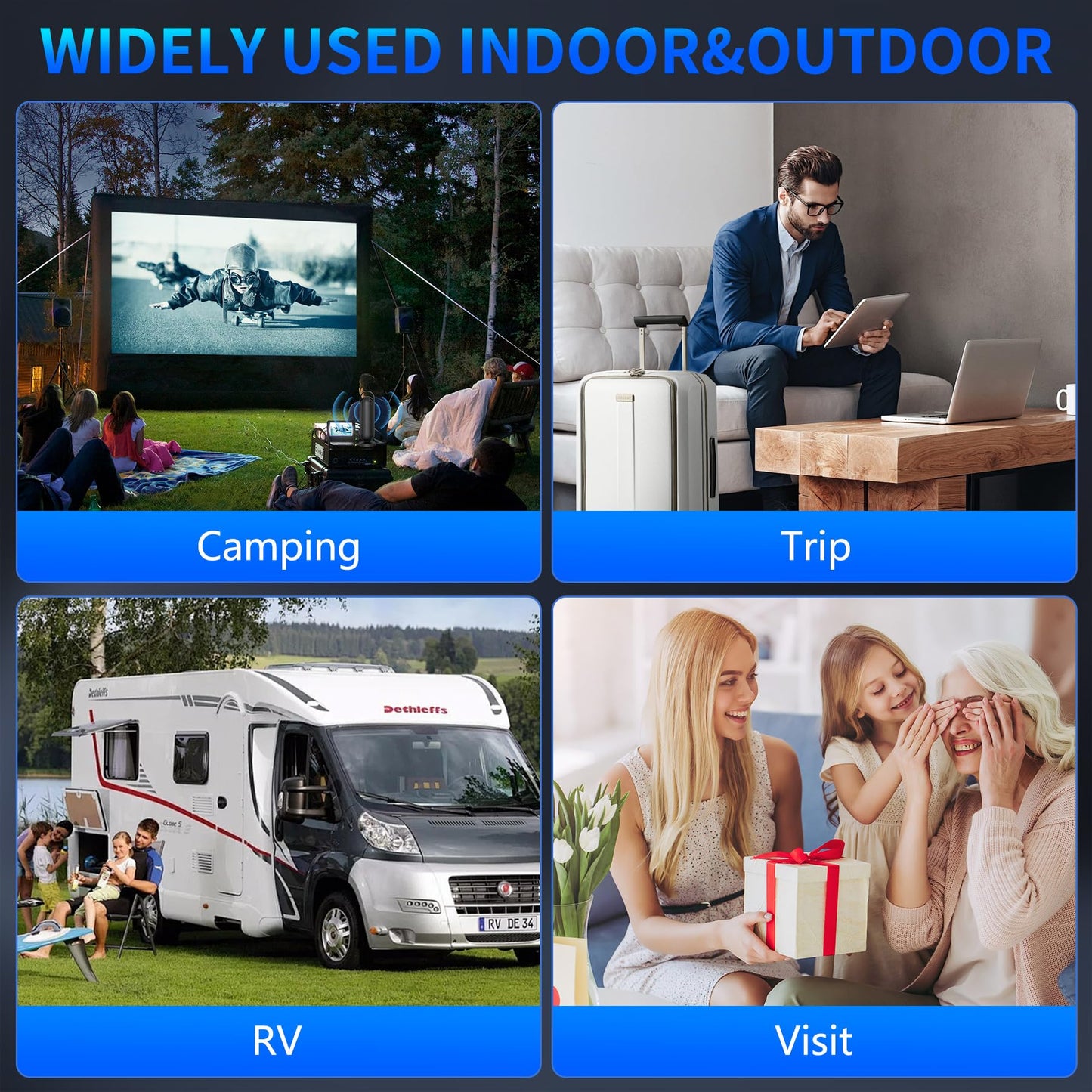 2025 TV Antenna for Local Channels,TV Antenna Outdoor 999+ Miles Long Range, Indoor/Outdoor TV Antenna for Smart TV, 16.5ft Cable HD Antenna Supports 4K 8K,1080p. (Black)