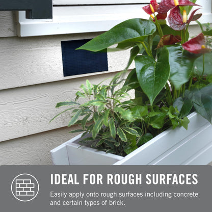 VELCRO Brand Extreme Outdoor Double Sided Mounting Tape | Holds up to 15 Pounds on Brick or Other Rough Surfaces | UV and Weather Resistant | 14Ft Heavy Duty Roll