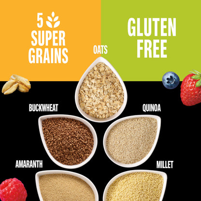 KIND Healthy Grains Energy® Bars 30ct Variety Pack, Dark Chocolate Chunk, Peanut Butter Dark Chocolate, and Mixed Berry, 18-21g Whole Grains, Made with Super Grains, Gluten Free Snacks