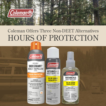 Coleman SkinSmart DEET-Free Spray Insect Repellent (IR3535), 6-Ounce