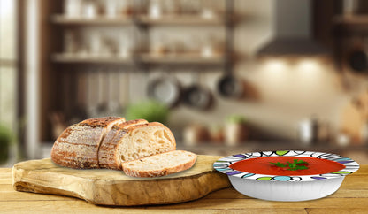 Amazon Basics Ultra Paper Bowls, 20 Oz, Disposable, 50 Count, White (1 pack of 50)