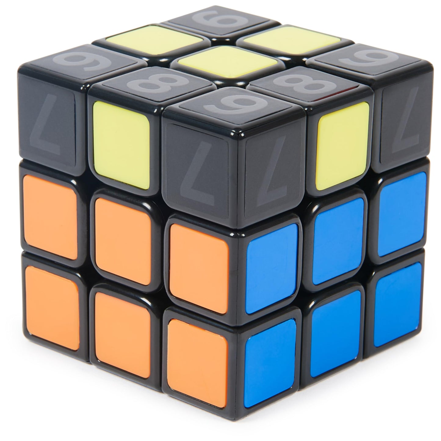 Rubik’s Cube Coach Cube, Learn to Solve 3x3 Cube with Stickers, Guide, & Videos, Stress Relief Fidget Toy, Adult Toy Fidget Cube for Ages 8+