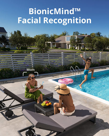 eufy Security eufyCam S330 (eufyCam 3) Add-on Camera, Security Camera Outdoor Wireless, 4K with Integrated Solar Panel, Face Recognition AI, Expandable Local Storage, Spotlight, No Monthly Fee