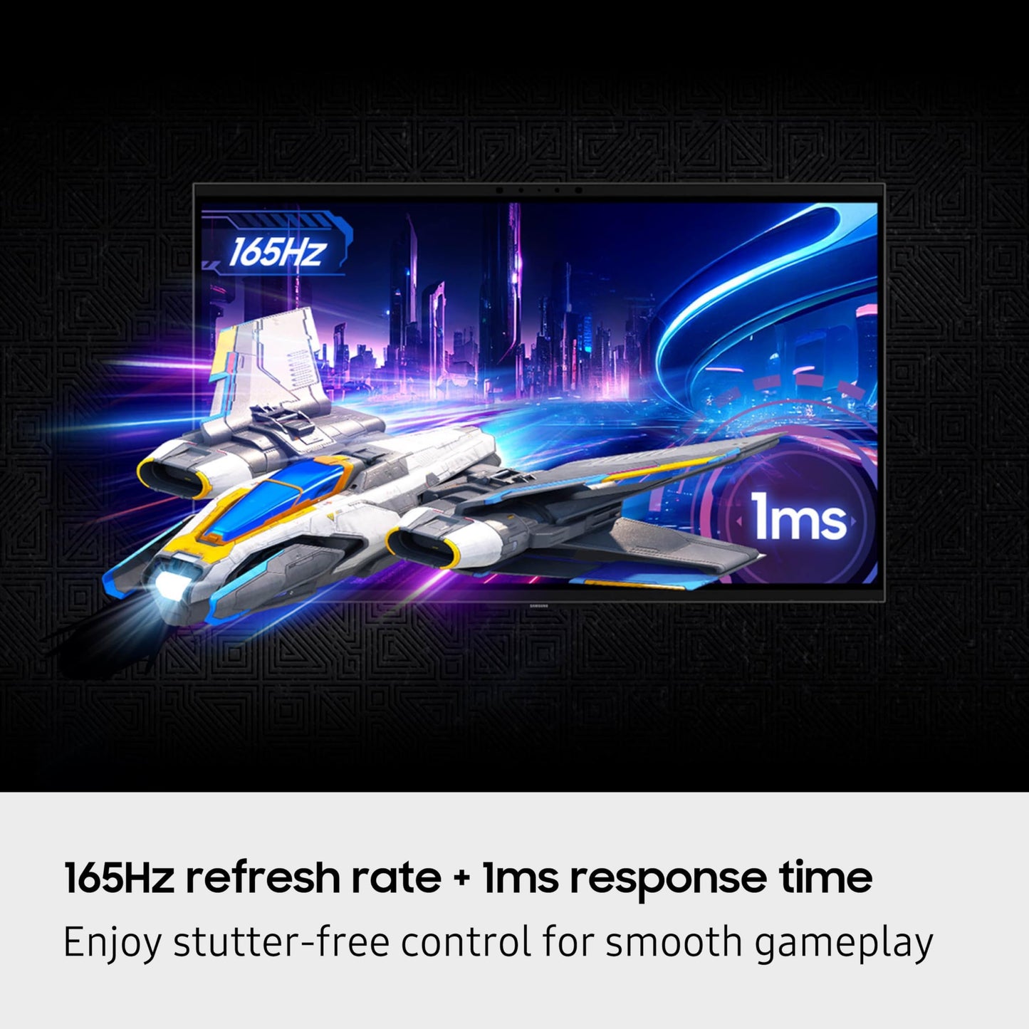 SAMSUNG 27-inch Odyssey 3D G90XF + $300 Amazon Gift Card, 4K, 165Hz, Gaming Monitor, 1ms Response Time, AMD FreeSync™ Premium, Ergonomic Stand, LS27FG900XNXZA, 2025