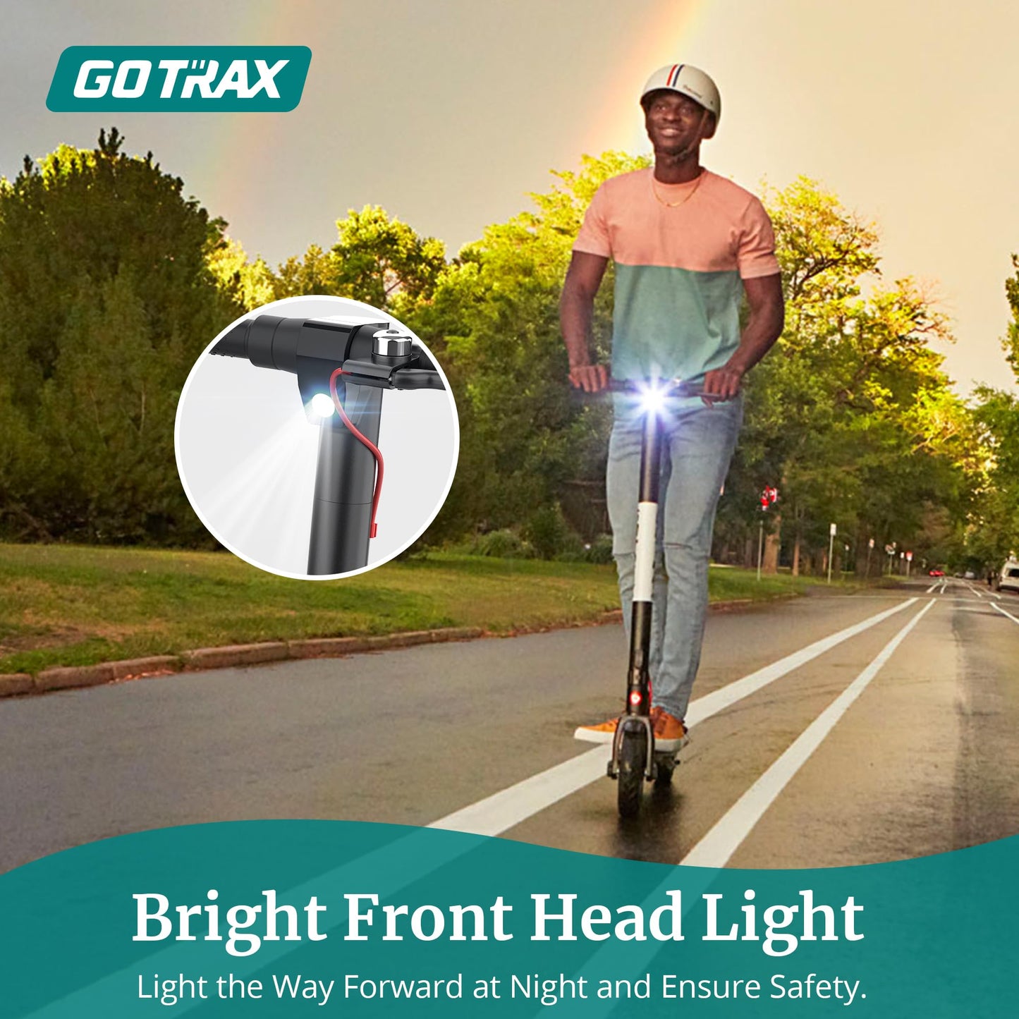 Gotrax GXL V2 Electric Scooter, 8.5" Solid Tire, Max 12 Mile and 15.5Mph Speed Power by 250W Motor, Lightweight 25.95lb and Cruise Control, Aluminum Alloy Frame Foldable Escooter for 13+ Teens Adults