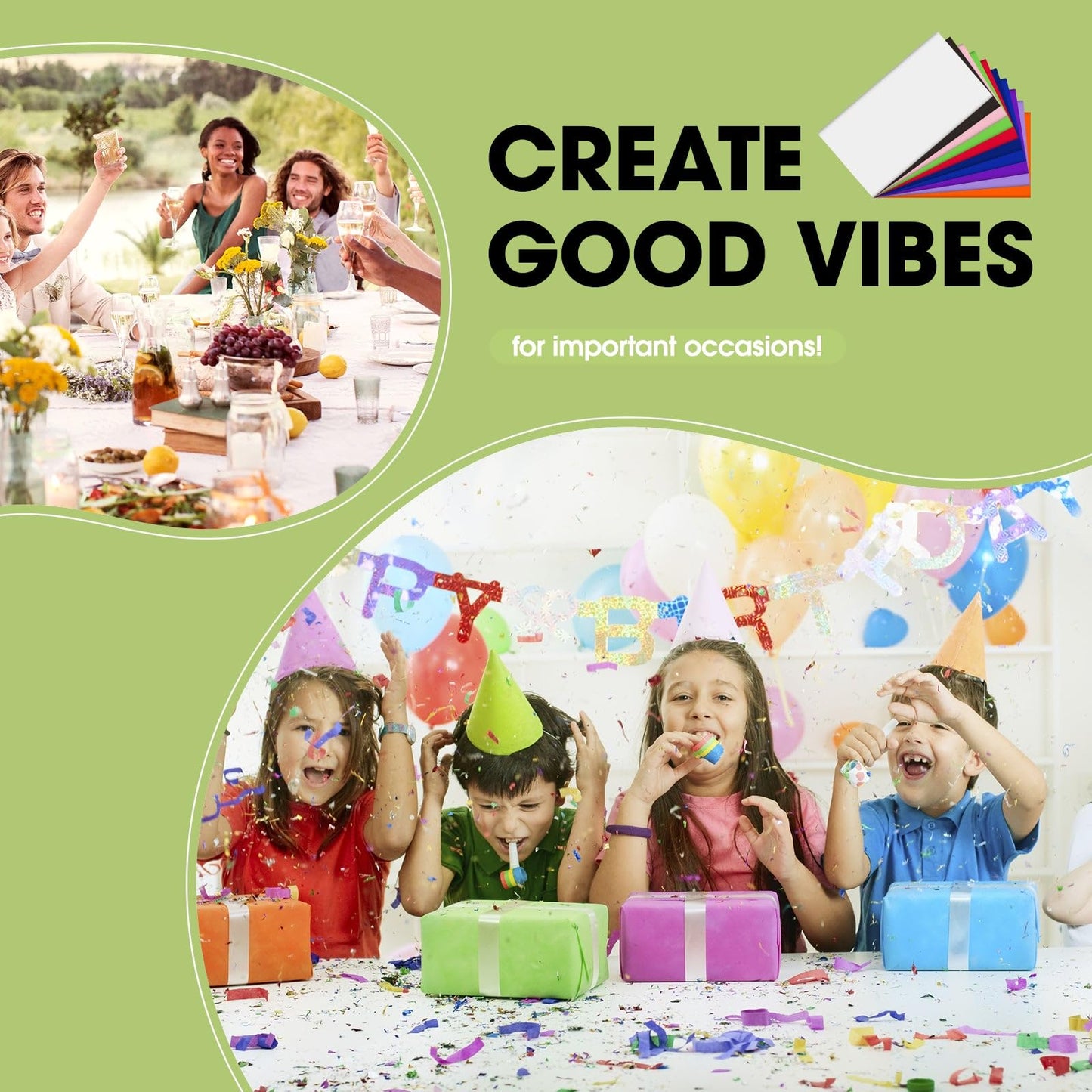 Pureegg Plastic Table Cloth Disposable 10 Pack, 54 x 72 Inch Table Cloths, Graduation Decorations Class of 2025, Graduation Party Tablecloths, Rectangle, Plastic Cover, Leakproof & Sturdy, Black