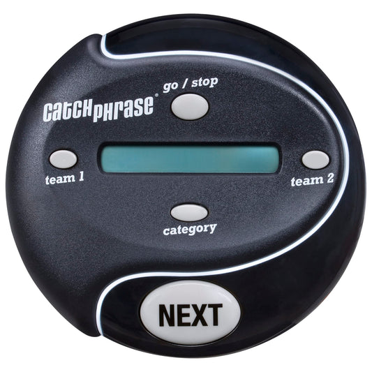 Hasbro Gaming Catch Phrase Electronic Game | Fun Active Handheld Party Games for Adults, Teens, and Kids | 4 or More Players, 2 Teams | Portable Summer Travel Activities | Ages 12+ (Amazon Exclusive)