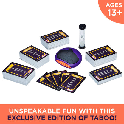 Hasbro Gaming Taboo Party Board Game with Buzzer for Kids Ages 13 and Up (Amazon Exclusive)