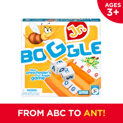 Hasbro Gaming Boggle Junior, Preschool Board Game, Ages 3 and Up (Amazon Exclusive)