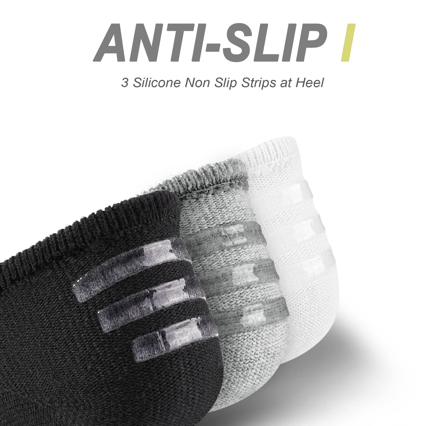 IDEGG Women and Men No Show Socks Low Cut Anti-slid Athletic Running Novelty Casual Invisible Liner Socks