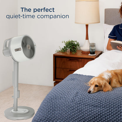 Shark FlexBreeze Pro Mist Fan — Indoor & Outdoor, Integrated Misting, Pedestal to Tabletop, Corded or Cordless, Up to 24-Hr Battery, Oscillating, White, FA302WH (2025 Release)