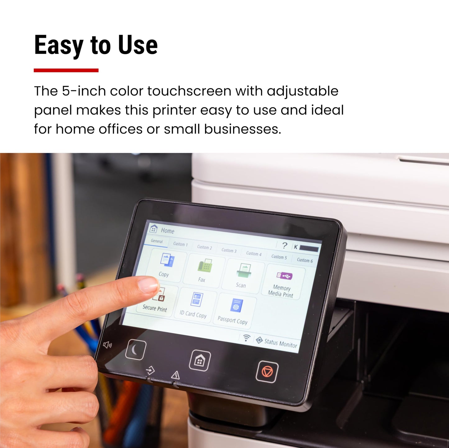 Canon imageCLASS MF465dw II - Wireless Duplex Laser Printer with Print, Copy, Scan, Fax, Expandable Paper Capacity and 3 Year Limited Warranty, 42 PPM