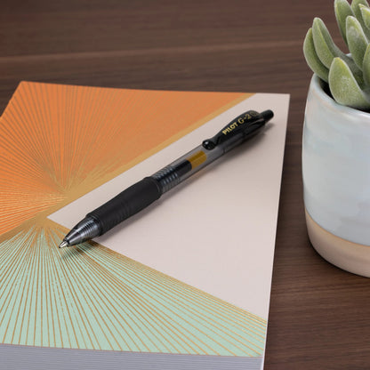 Pilot G2 Premium Gel Pens, Black Pens, Bold Point 1 mm, 12 Black