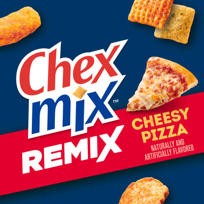 Chex Mix Snack Mix, Remix Cheesy Pizza, Savory Snack Bag, 11 oz