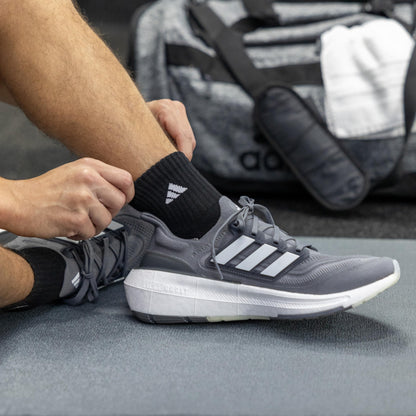 adidas Men's Socks, Athletic Cushioned Quarter 6-Pack, Ankle Fit with Arch Support