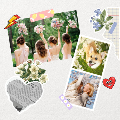 Kodak Mini 2 Retro 4PASS Portable Photo Printer, 2.1x3.4 inches, 38 Sheets Bundle, White