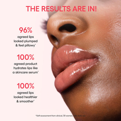 LANEIGE Glaze Craze Tinted Lip Serum, Peach Glaze: Hydrating Lip Serum for Glossy, Nourished Lips with Plumping Polypeptides