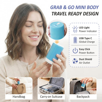 Cozy Essential Travel Vacuum Storage Bags with Rechargeable Cordless USB Pump, Space Saver Bags for Luggage, Suitcase, Carry-On, for Clothes, Blankets, Bedding & Seasonal Storage,15 Combo