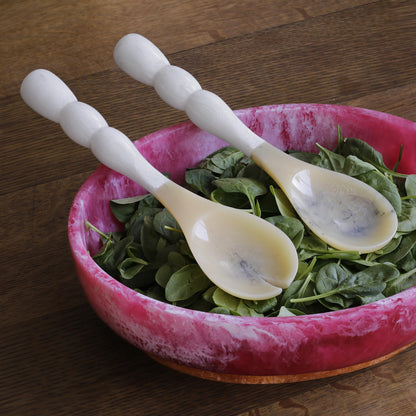 RESIN Rio Bubble Salad Servers