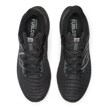 New Balance Men's MFCPRCZ4 Running Shoe, Black/Harbor Grey, 7