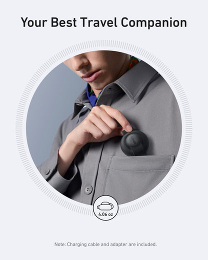 Anker MagSafe Compatible MagGo UFO 3-in-1 Charger, iPhone 16 Wireless Charging Station, 15W Qi2 Certified, Foldable Travel Charging Pad, for iPhone 16/15/14, AirPods, Apple Watch (Not a Power Bank)