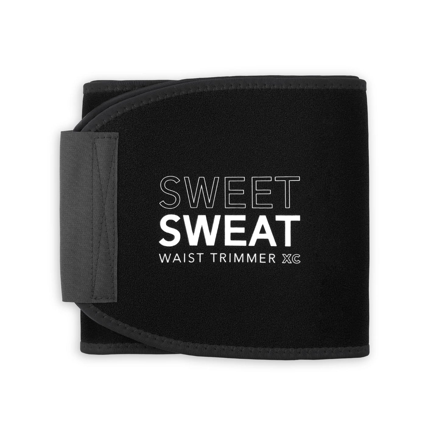 Sweet Sweat Waist Trimmer 'Xtra-Coverage' Belt | Premium Waist Trainer with More Torso Coverage for a Better Sweat! (Medium)