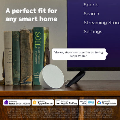 Roku Streaming Stick HD 2025 — HD Streaming Device for TV with Roku Voice Remote, Free & Live TV