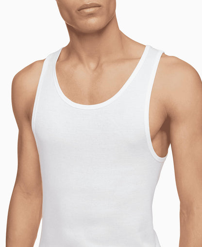 Calvin Klein Mens 100% Cotton T-Shirt Packs 5 Black - Short Sleeve Crewneck 2XL