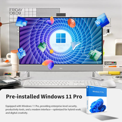 Dell Inspiron 7730 All-in-One Desktop Computer, 27" FHD Touch Screen, Intel Core 7-150U(Up to 5.4 GHz), GeForce MX570A, WiFi 6E, Wireless KB & Mouse, Windows 11 Pro, Accessories(32 GB RAM, 1 TB SSD)