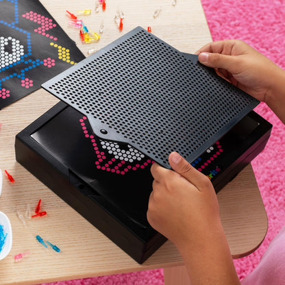 Lite Brite Super Bright HD, Hello Kitty Edition - Create Art with Light, Enhances Creativity, Gift for Girls and Boys Ages 6+