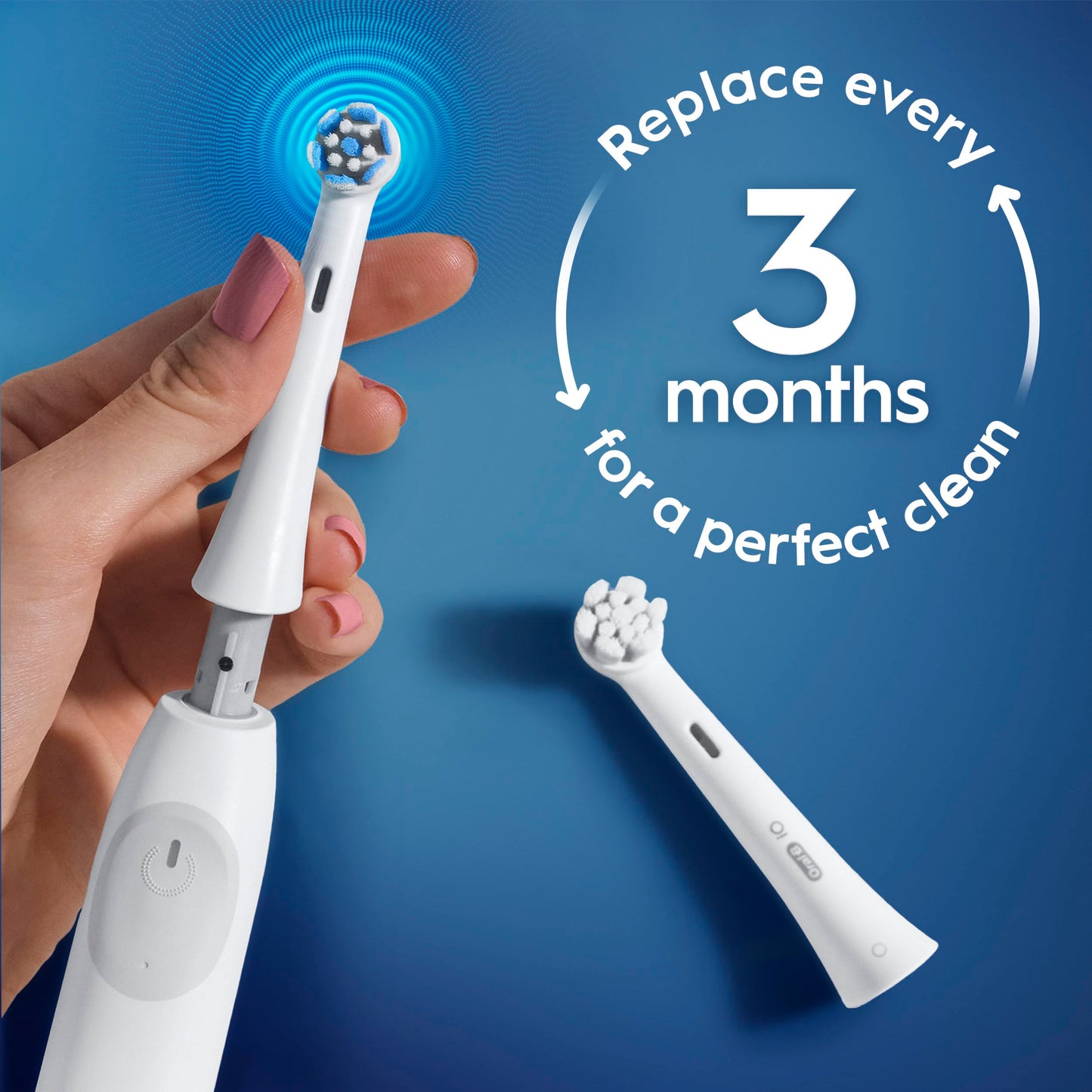 Oral-B iO Ultimate Clean Replacement Brush Heads, 5 Count, 4 Ultimate Clean + 1 Gum & Sensitive White