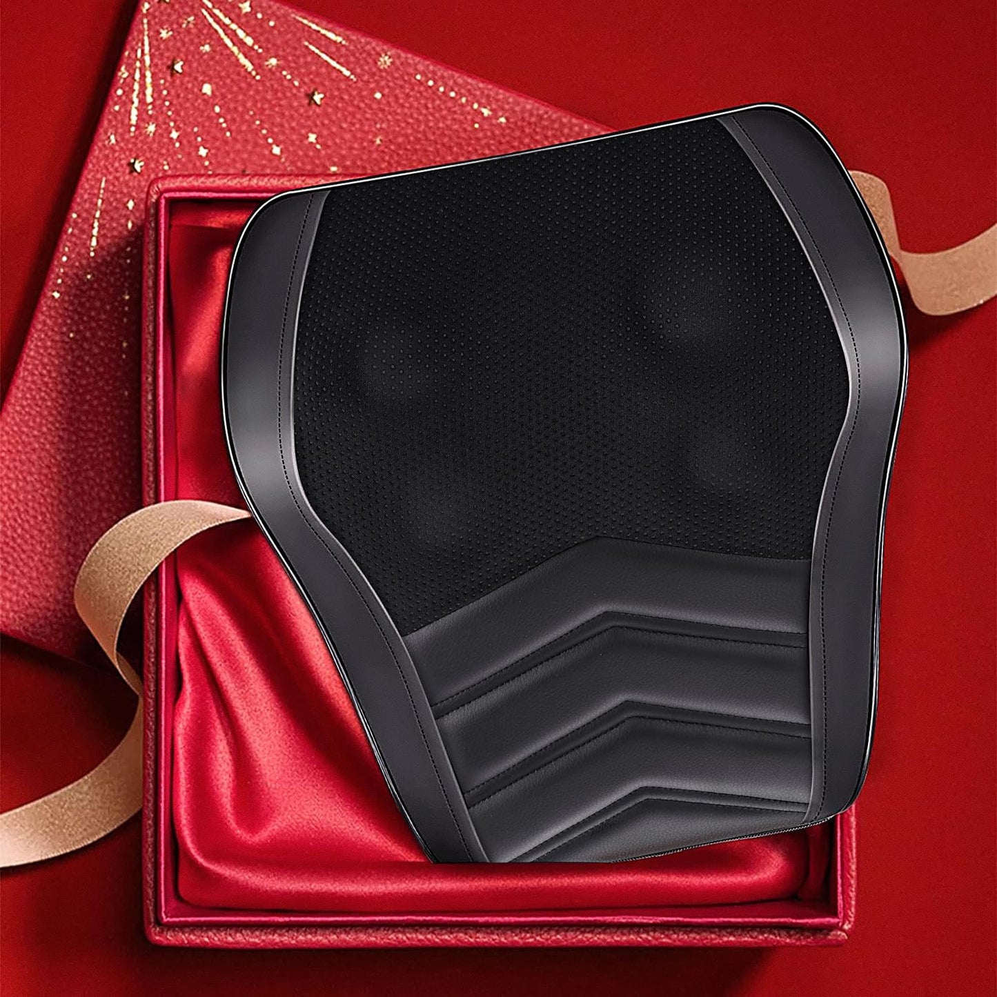 OMASSA Shiatsu Neck Massager with Heat, 3D Kneading Back Massage Pillow for Pain Relief, Massagers for Neck and Back, Shoulder, Leg, Gifts for Men Women Mom Dad, Stress Relax at Home Office and Car