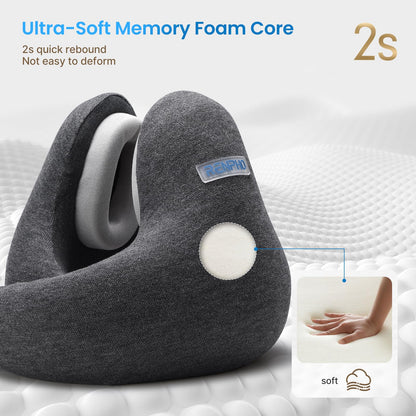 RENPHO Neck and Shoulder Massager with Heat [2025 Upgraded], Shiatsu Cervical and Back Massager, 3D Rotation, Electric Deep Tissue Massage, True Relaxation for Neck and Shoulders