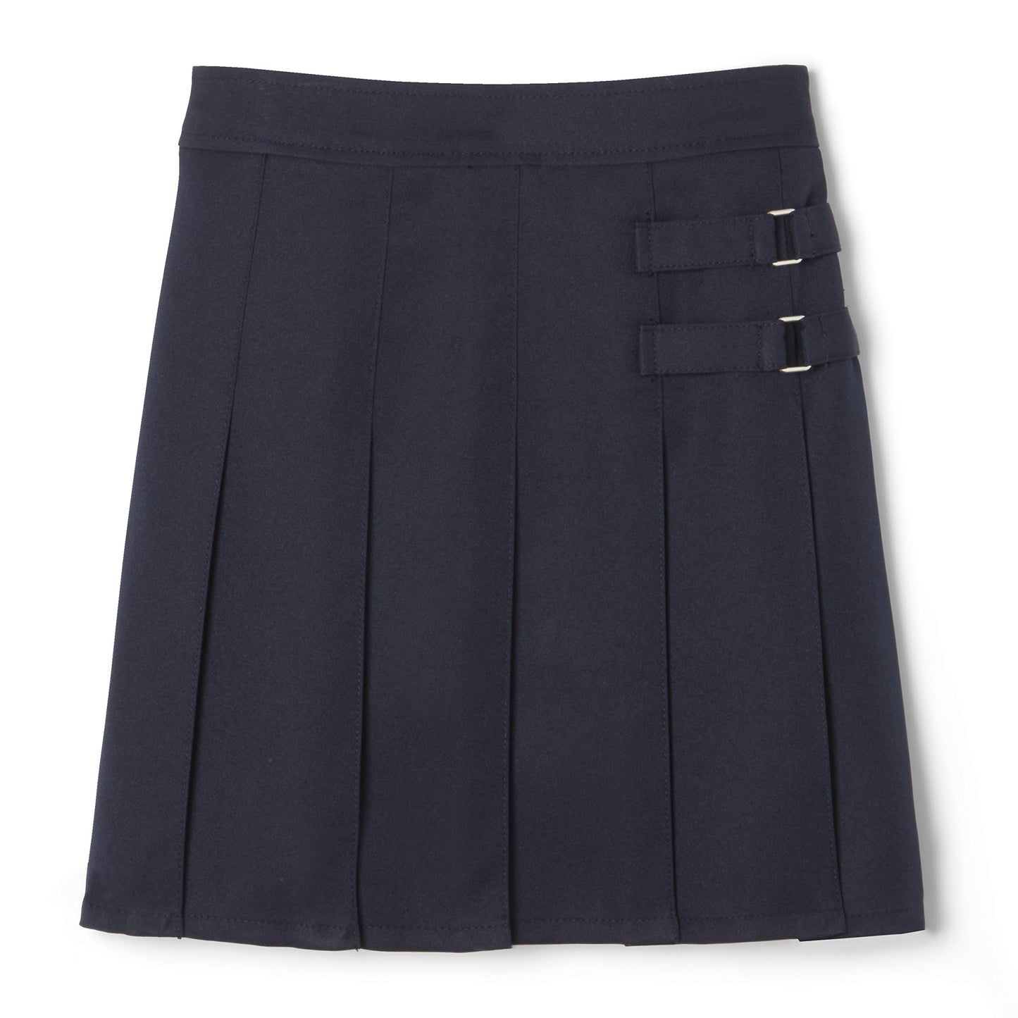 French Toast Girls' Adjustable Waist 2-Tab Scooter, Navy, 14.5 Plus