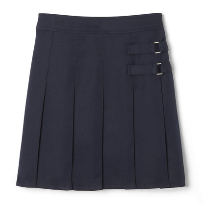 French Toast Girls' Adjustable Waist 2-Tab Scooter, Navy, 14.5 Plus