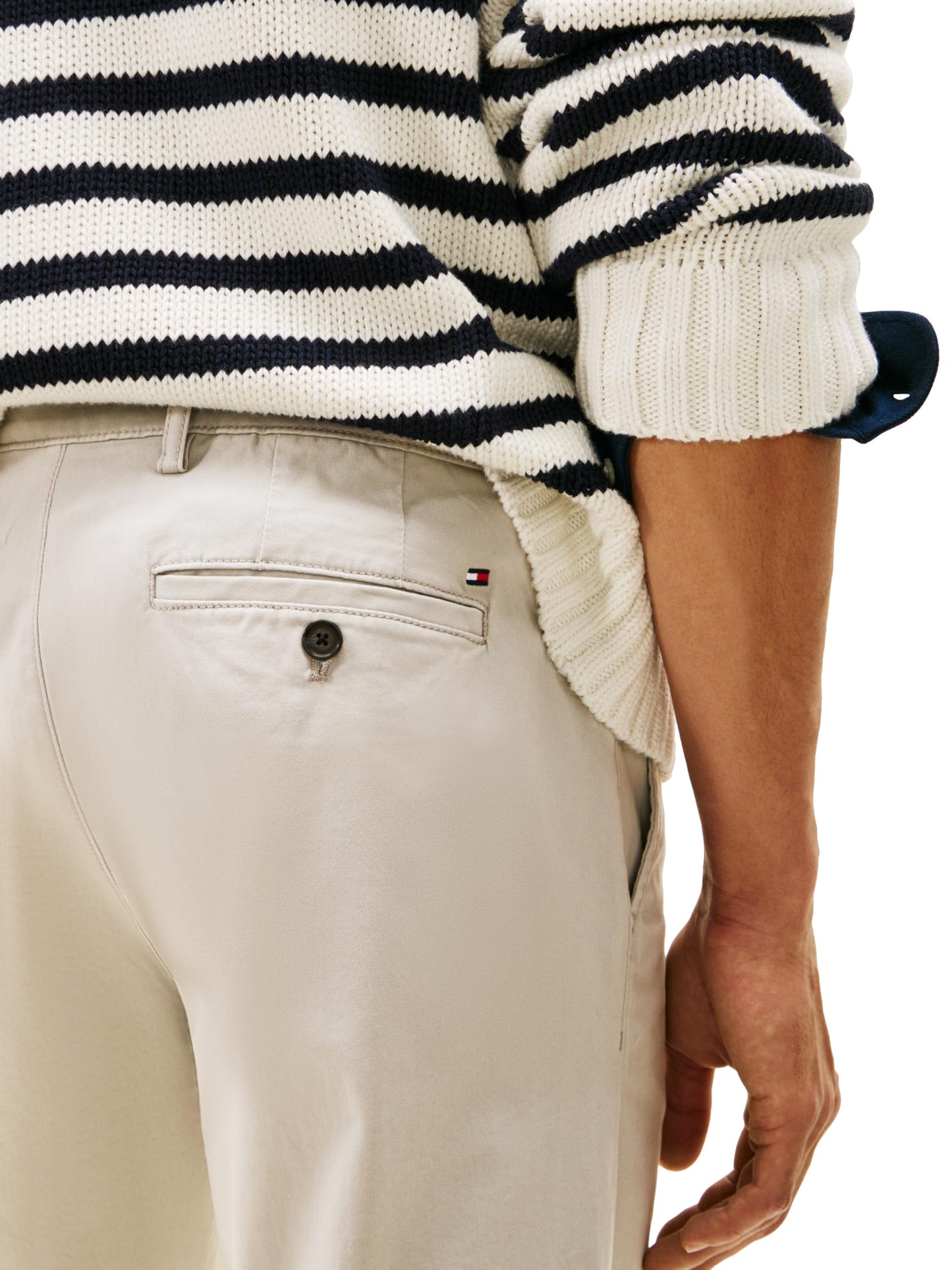 Tommy Hilfiger Men's Chino Pants Custom Fit, Drizzle 30x40