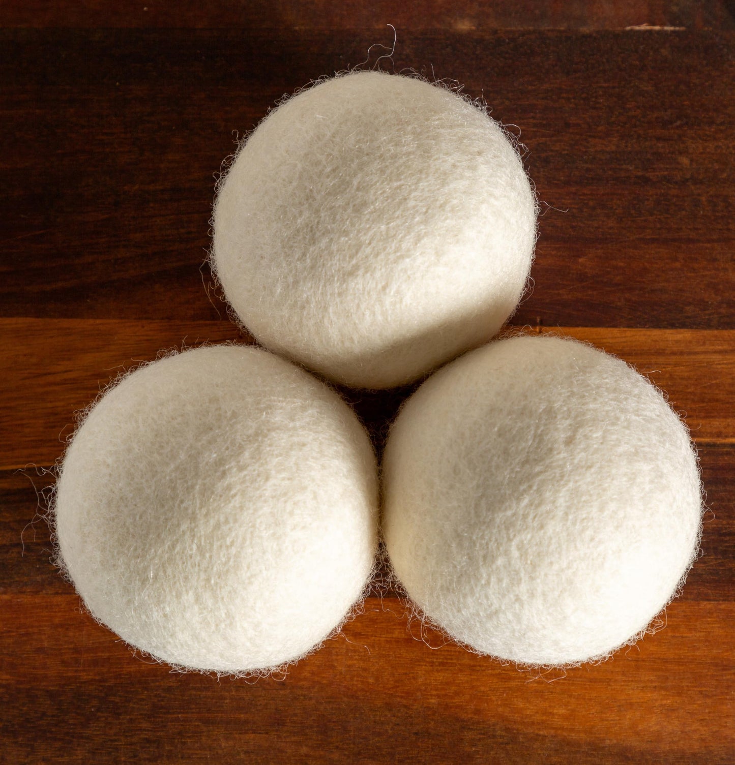 GE Appliances Wool Dryer Balls, XL Reusable Natural Fabric Softener Made of 100% Pure New Zealand Wool, Set of 3