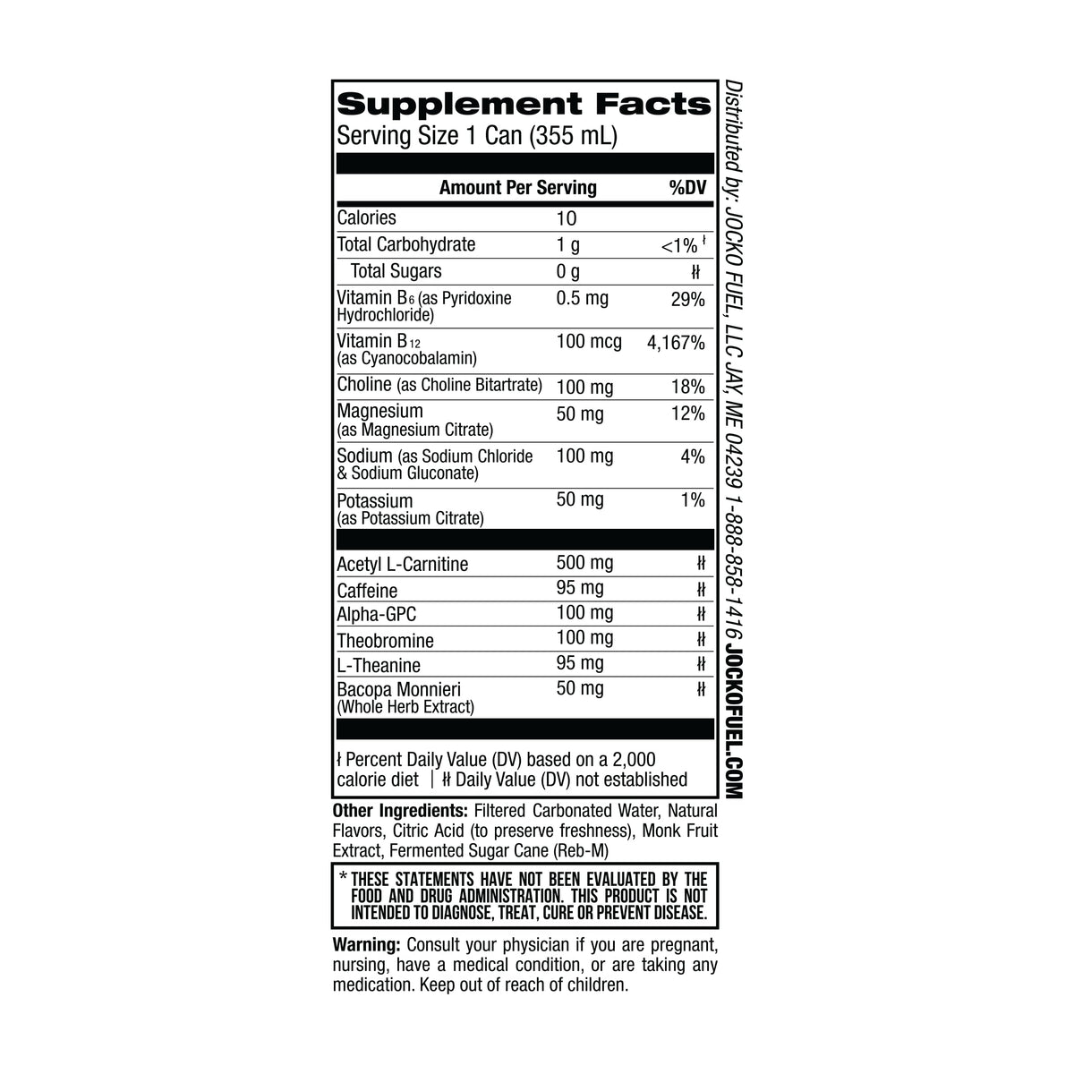 Jocko GO Energy Drink (Afterburner Orange) - KETO, Vitamin B12, Vitamin B6, Electrolytes, L Theanine, Magnesium- Energy Boost, Sugar Free Nootropic Monk Fruit Blend - 12 Pack