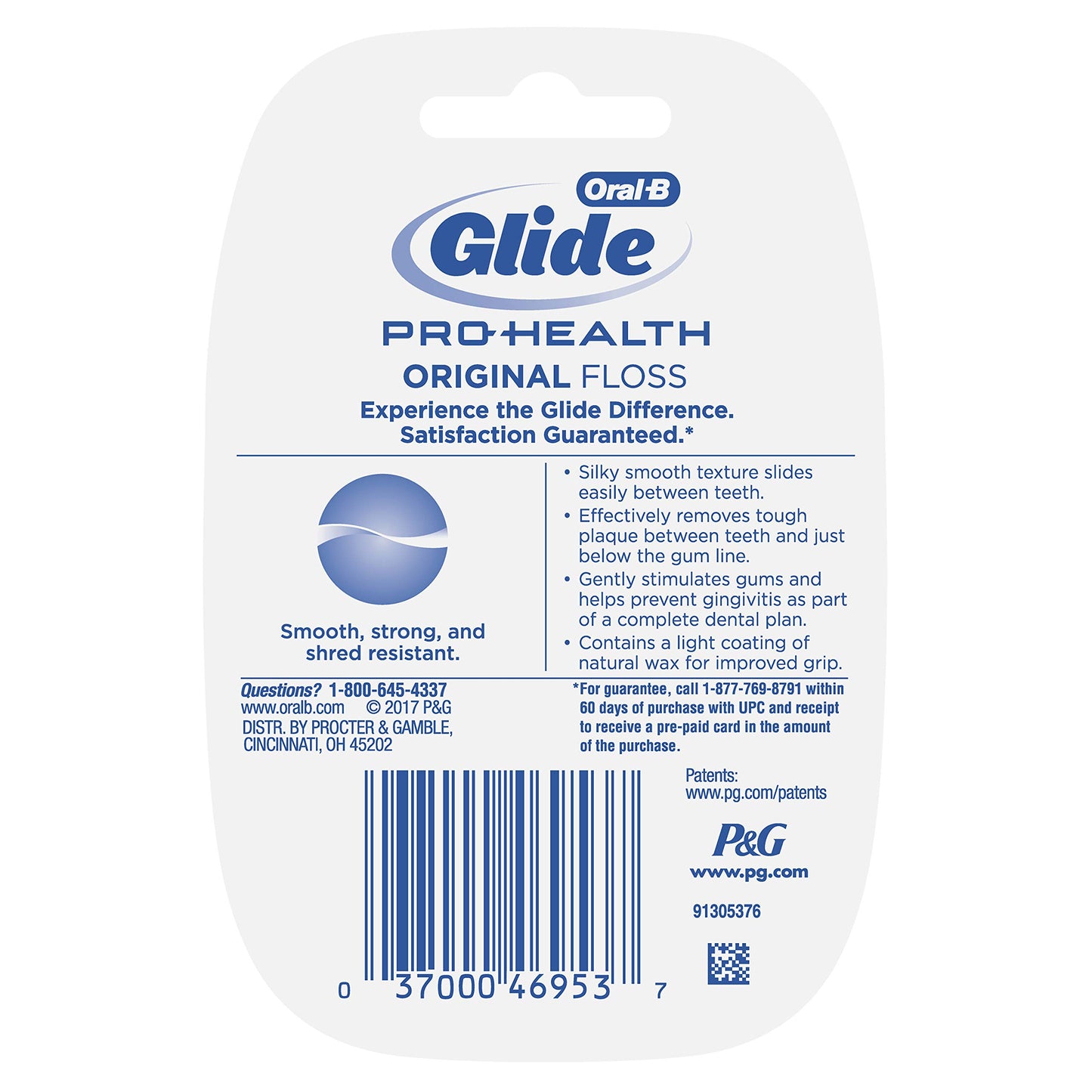 Oral-B Glide Pro-Health Original Floss 50 M (Pack of 6)