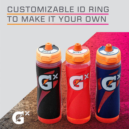 Gatorade Gx NFL Non-Slip Squeeze Bottles, Gx Hydration System, & Gx Sports Drink Concentrate Pods