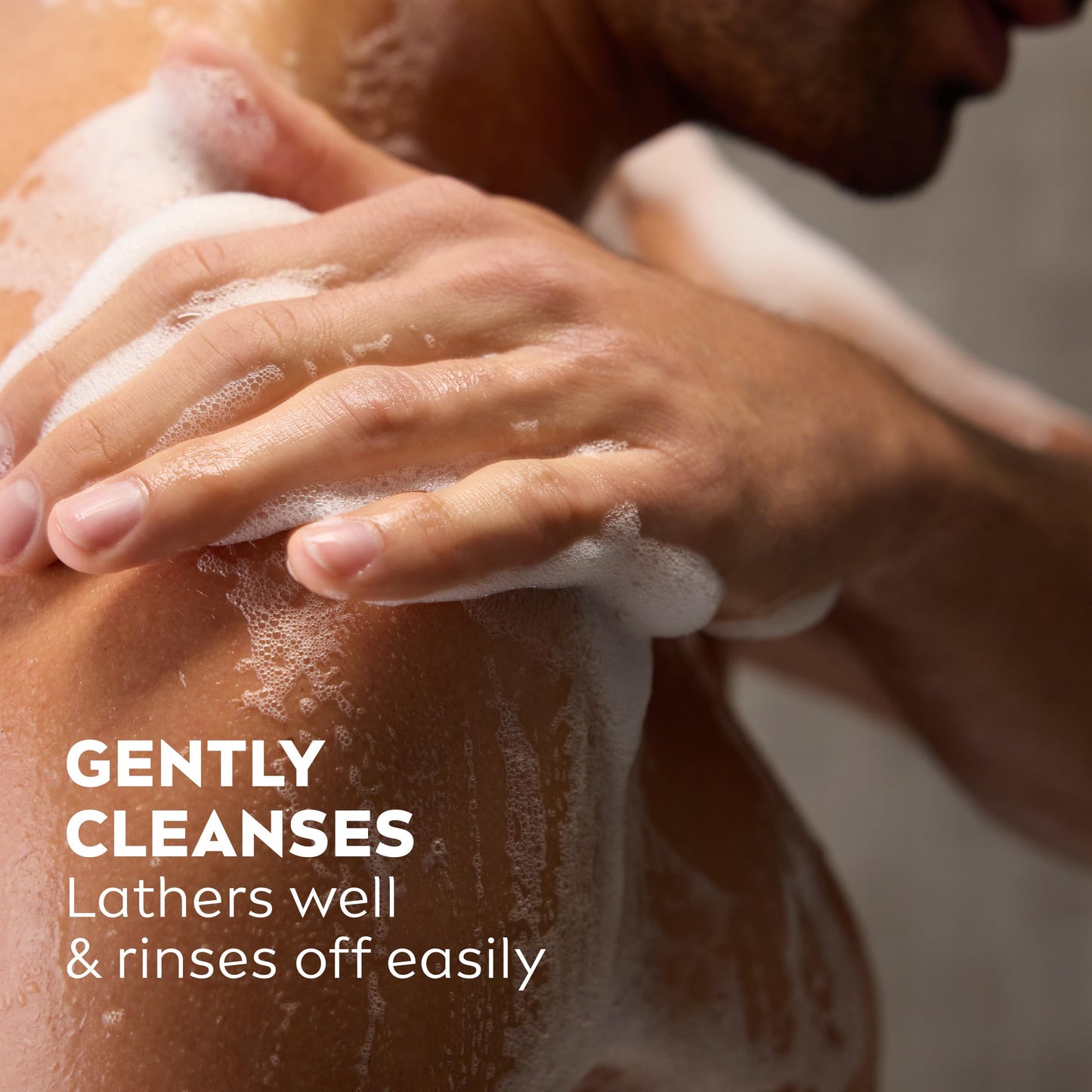 NIVEA MEN Sensitive Body Wash with Bamboo Extract, Moisturizing Body Wash for Sensitive Skin, Soap Free Shower Gel for Men with No Drying Alcohol, 16.9 Fl Oz Bottle, Pack of 3