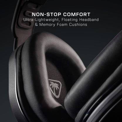 Turtle Beach Stealth 500 Wireless Gaming Headset Licensed for Xbox Series X|S, Xbox One & Works via Bluetooth with PC, Switch & Mobile – 40-Hr Battery, Memory Foam Cushions, Flip-to-Mute Mic – Black