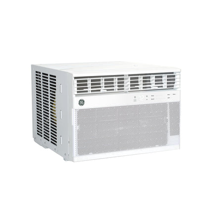 GE AWCS12WWA Window Air Conditioner, Wi-Fi Enabled, Energy-Efficient Cooling for Large Rooms up to 550 sq ft, Easy Install Kit, Control Using Remote or Smartphone App, New 12,000 BTU, White
