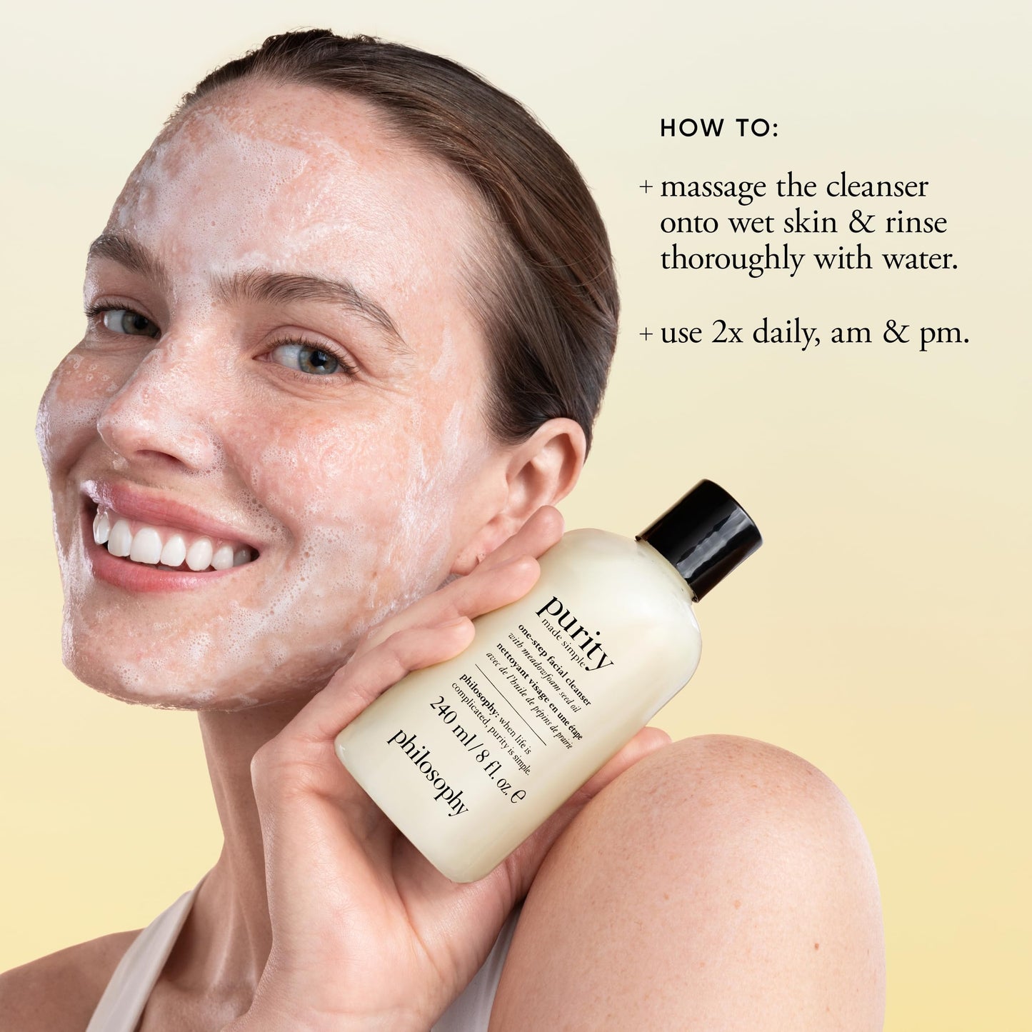 philosophy purity made simple facial cleanser 16 fl oz