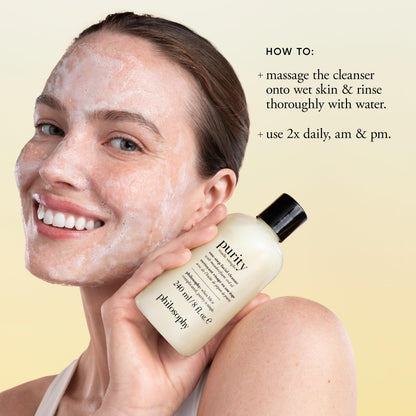 philosophy purity made simple facial cleanser 16 fl oz