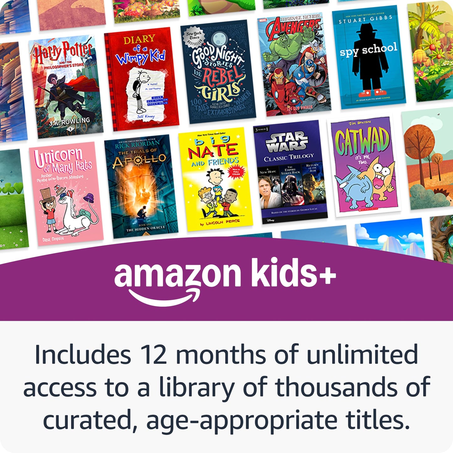 Amazon Kindle Colorsoft Kids 16GB (newest model) – First Kindle for kids in color, with cover - Fantasy River