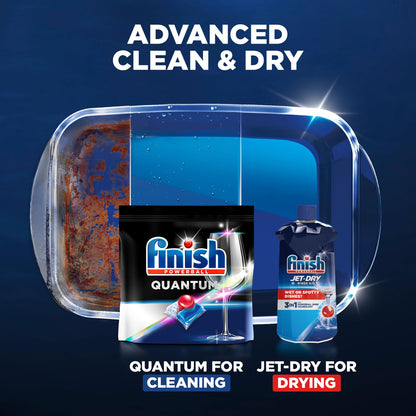 Finish Jet-Dry Liquid Rinse Aid, Dishwasher Rinse and Drying Agent, 32 fl oz, Packaging may vary ( Pack of 1 )