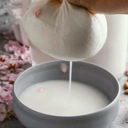 6-Pack Cheesecloth, 20x20 Inch Organic Hemmed Cheese Cloth for Straining, Reusable Unbleached Cotton Strainer for Cooking, Baking, Juicing, and Cheese Making (Grade 100)