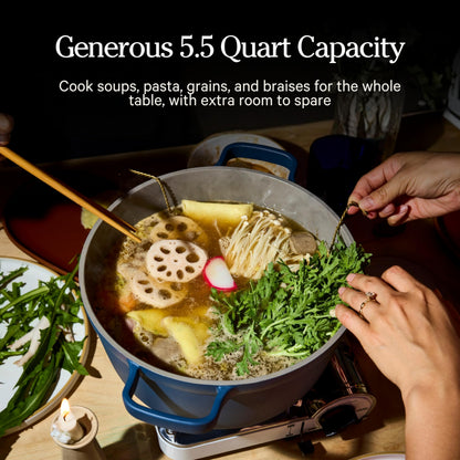 Our Place Perfect Pot, 6.5 Qt Nonstick Ceramic Pot & Dutch Oven with Lid
