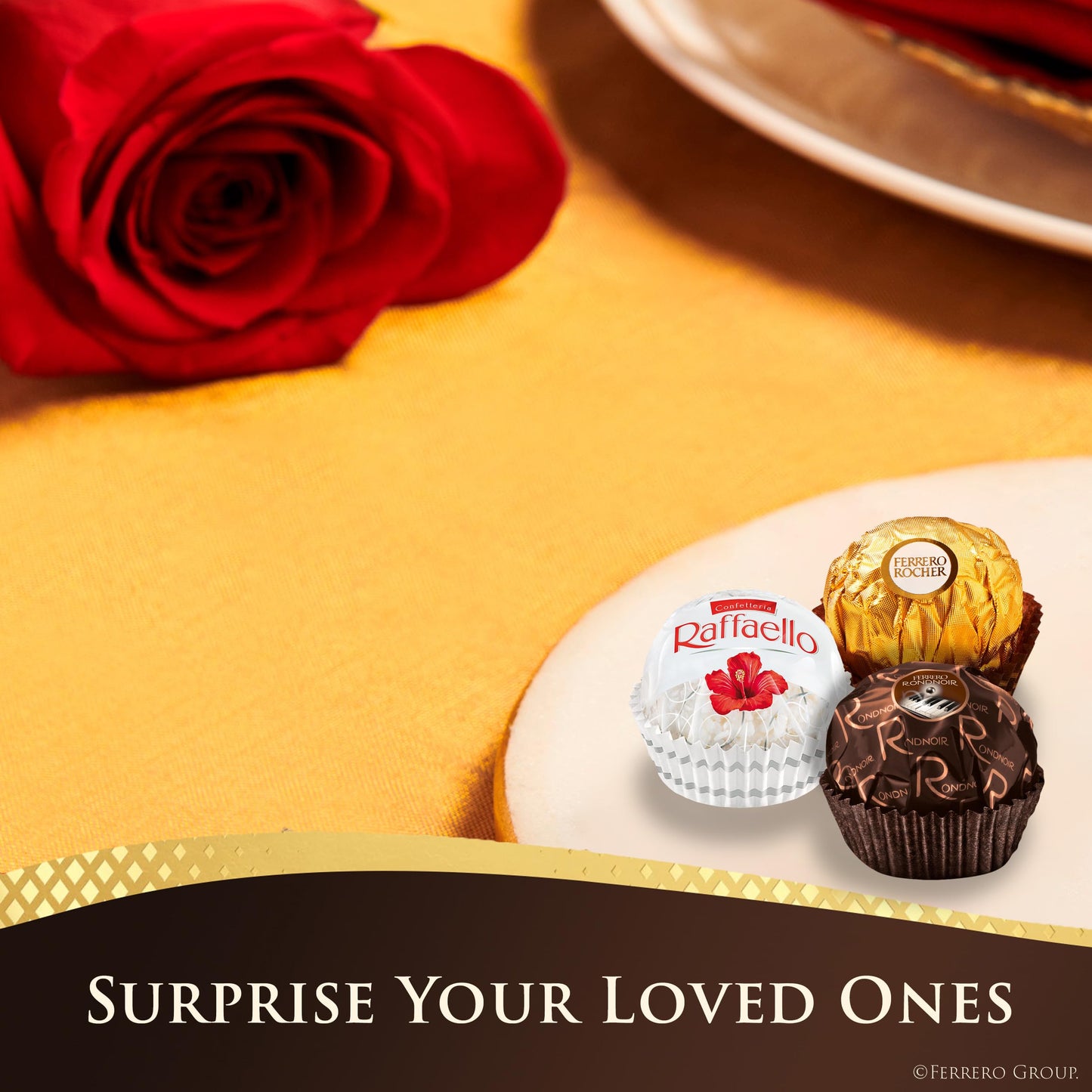 Ferrero Rocher, 24 Count, Premium Gourmet Assorted Hazelnut Milk Chocolate, Dark Chocolate and Coconut Chocolates, Chocolate Gift Box, 9.1 oz